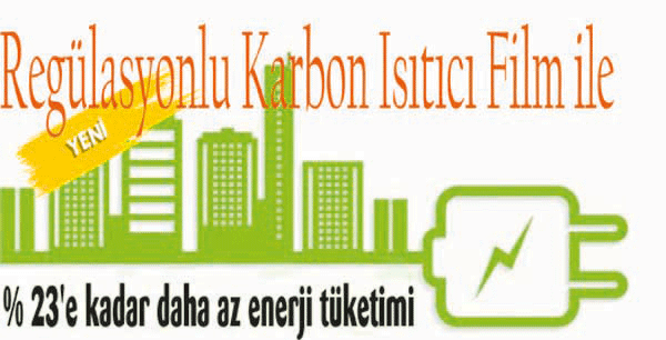 regülasyonlu karbonik ısıtma filmi