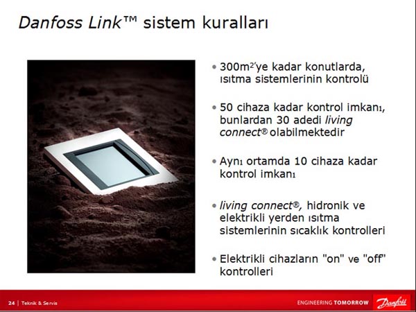 danfoss link akıllı ısıtma sistem kontrolü